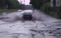 Пороен дъжд наводни булеварди и улици в Русе