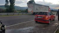 снимка 3 Верижна катастрофа на АМ "Тракия" близо до София