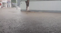 Пороен дъжд наводни основни пътища във Варна