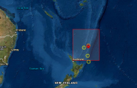 Трус с магнитуд 7,3 край бреговете на Нова Зеландия