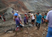 126 души загинаха в мина за добив на нефрит в Мианмар
