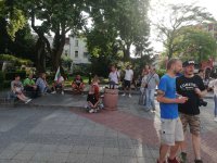 снимка 1 Пети пореден ден на протести в Пловдив