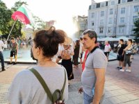 снимка 4 За поредна вечер граждански протести в Пловдив и в други градове