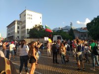 снимка 4 16-и ден на протести в София: блокираха 10 кръстовища (обобщение)