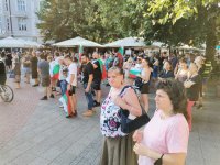 снимка 5 За поредна вечер граждански протести в Пловдив и в други градове