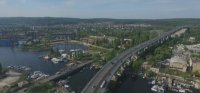 Аспаруховият мост във Варна без осветление заради кражби на захранващи кабели