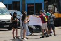 снимка 9 Протестиращи блокираха ключови кръстовища в София