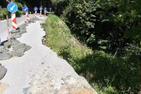 Укрепват свлачището на пътя за Асеновата крепост