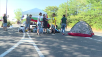 Пети ден: Пътят Стара Загора - Хасково остава блокиран