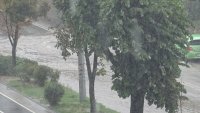 снимка 16 Пороен дъжд наводни Благоевград
