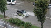 снимка 12 Пороен дъжд наводни Благоевград
