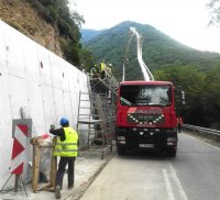 снимка 4 За улеснение на трафика: Спират ремонта на пътя до Рилския манастир заради два големи празника