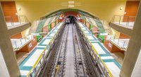 снимка 1 Как изглежда новата метростанция "Орлов мост" (Снимки)