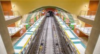 Как изглежда новата метростанция "Орлов мост" (Снимки)