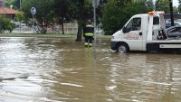 снимка 10 Пороен дъжд наводни Благоевград