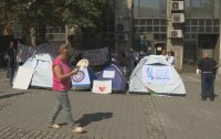 Медицинските сестри се отказват от протеста, премахнаха палатковия лагер пред МЗ