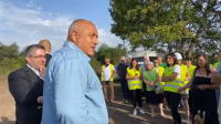 Премиерът Борисов инспектира строителните дейности на пътя Видин - Ботевград