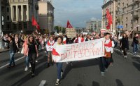 Мащабен протест на голям пазар в Минск