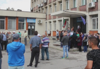 Жители на Стамболово протестираха заради по-висока цена на водата