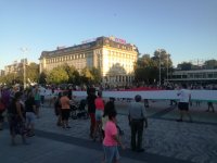 снимка 4 Възстановка по повод 135 години от Съединението се провежда в Пловдив