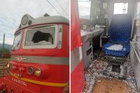 Все още няма яснота кой е счупил стъкло на локомотива по линията София-Бургас