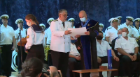 Ген. Мутафчийски получи звание "Доктор Хонорис кауза" от Военноморското училище във Варна