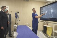 снимка 5 Нов апарат за лечение на мозъчни заболявания в столичната болница "Св. Иван Рилски" (СНИМКИ)