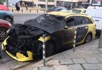 Такси и трамвай се удариха на бул. "Черни връх" в София (ВИДЕО)
