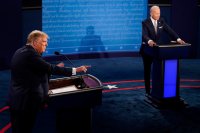 Първият дебат Тръмп - Байдън: Остри реплики, обиди и престрелки с водещия (СНИМКИ)