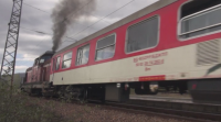 Огънят във влака София - Бургас е тръгнал от машинното отделение на локомотива