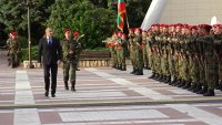 Президентът участва в церемонията за 108 години от Освобождението на Горна Джумая и Пиринска Македония