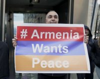снимка 1 Мирно шествие на арменската общност в София