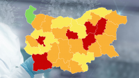 6 области вече са в критичната червена зона на COVID-19