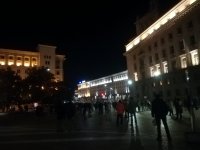 107-а вечер на протести в София