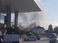 Пожар в района на Централна гара