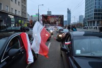 снимка 4 Сблъсъци между крайнодесни и полиция във Варшава, има ранени