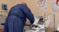 Осигурено е оборудването в центровете за кръвна плазма извън София