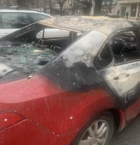 Запалиха автомобил в центъра на Русе