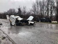 Челен удар между две коли спря движението на пътя София - Варна край Велико Търново
