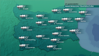 Днес ще е дъждовно, предупреждение за значителни количества валежи в Южна България