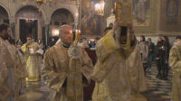 снимка 2 Отслужиха Света Василиева литургия и молебен за Новата година