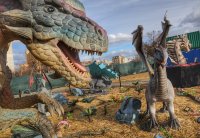 Фентъзи парк с дракони в столичния парк "Възраждане" (СНИМКИ)