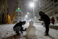 снимка 4 Испания е в капана на снежната буря Филомена