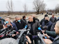 Борисов: Изпълняваме поетите ангажименти, мостът е готов
