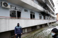 снимка 3 Пожар в ковид болница в Румъния взе жертви