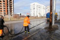 Мият улиците в София с йод и белина