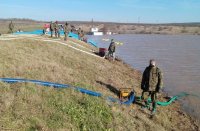 Пети ден продължава отводняването в село Димчево