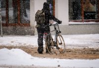 снимка 6 Снежен хаос по пътищата в Германия