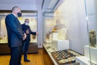 снимка 5 Президентът Радев участва в откриването на изложбата "Българска археология 2020"