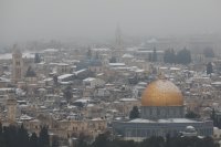 снимка 10 Сняг в Ерусалим (Снимки)